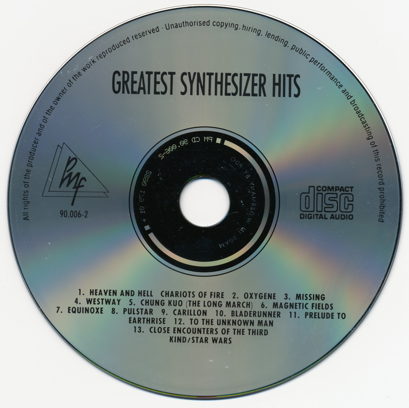 Greatest Synthesizer Hits (1990)